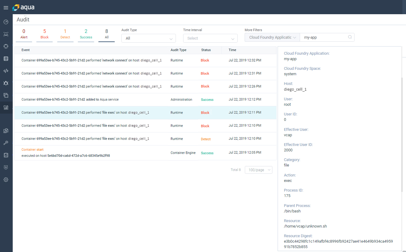 Pivotal Container Service Security