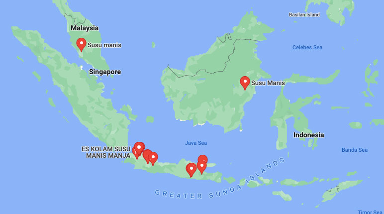 An example to the uniqueness of the repositories names and affiliation to the Malay peninsula