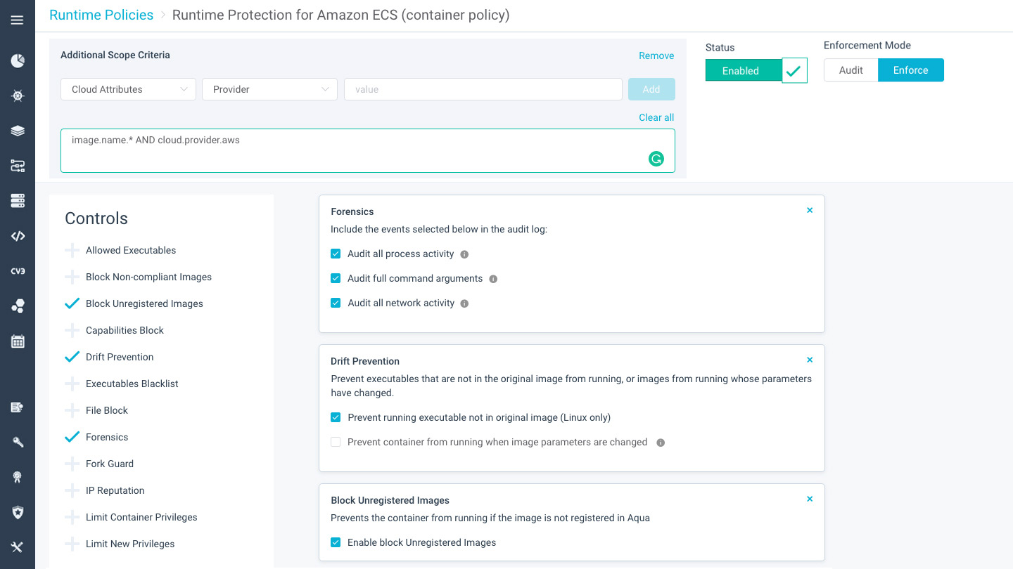 Protect Applications in Runtime