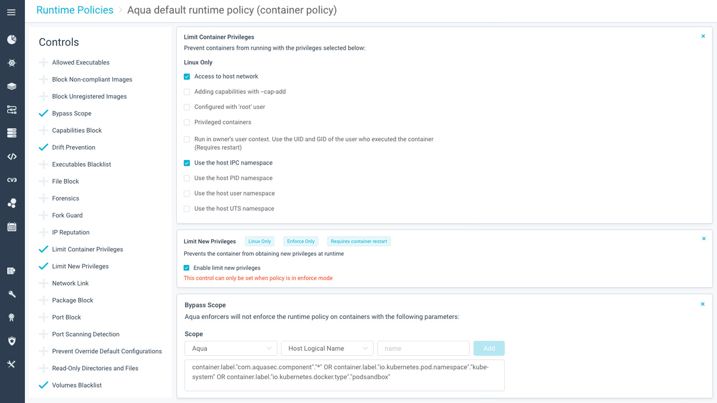 Protect Applications in Runtime