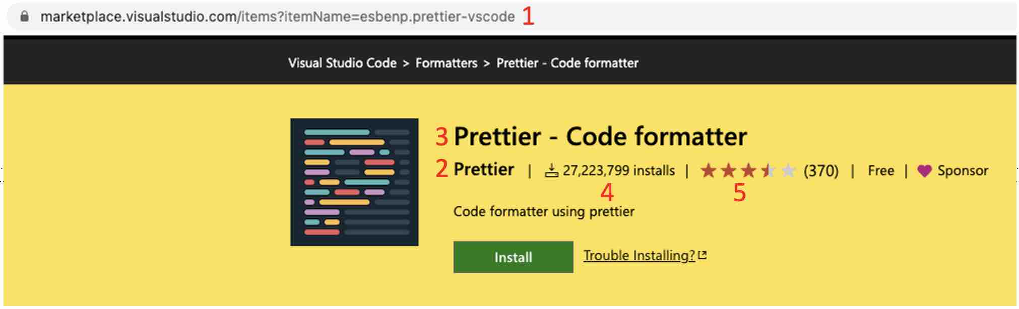 Legitimate Prettier - Code formatter